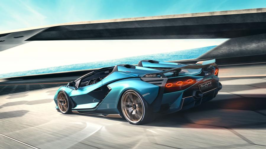  Lamborghini Sian Roadster 2020 года  (фото 18 из 29)